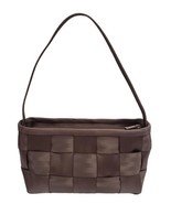 Harveys Seatbelt Small Brown Woven Shoulder Baguette Bag - £42.84 GBP