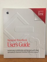 Vtg 1995 Mac Apple Computer Macintosh PowerBook 5300 Series User Guide M... - £39.33 GBP