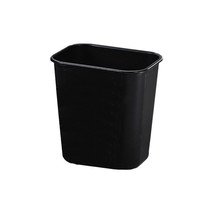 3.25 gal Deskside Wastebasket - Black - $284.53 CAD