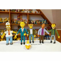 Simpsons - Springfield Nuclear Power Plant Bendables Poseable Boxed Set - £43.30 GBP