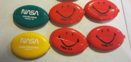 Vintage squeeze coin  holders Florida/smiley face  - NASA - £29.25 GBP