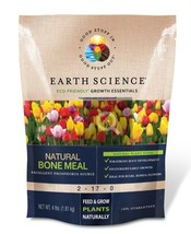 Earth Science 11893-6 Natural Bone Meal Plant Food 4 lb. Bag - £18.27 GBP