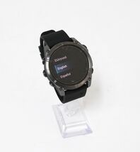 Garmin fenix 8 AMOLED Sapphire 51mm GPS Watch Carbon Gray DLC Titanium image 2