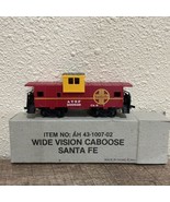 Bachmann  Wide Vision Caboose HO Scale Santa Fe ATSF 999628 CE-6 Red - £9.35 GBP