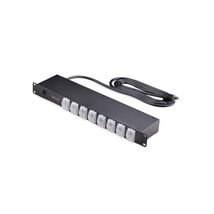 Startech 8NS8-RACK-MOUNT-PDU 8-OUTLET HORIZONTAL RACK MOUNT PDU 1U 8FT/2... - $173.94