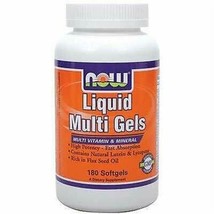 Liquid Multi Gels 180 Softgels, From NOW - £33.17 GBP