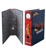 Marvel Spider-Man 2-Ring Lever Arch File Folder Artesco Web-Slinging Bin... - $14.84
