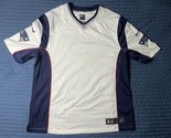 Nike New England Patriots Blank Customized Football Jersey Men’s 2XL Whi... - $35.00