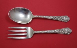 Cluny by Gorham Sterling Silver Salad Serving Set 2pc 8 1/2&quot; - £638.32 GBP