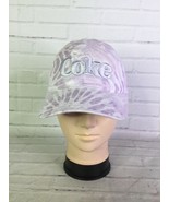 Coca-Cola Coke Embroidered Logo Tie Dye Purple Adjustable Strapback Hat ... - £13.72 GBP