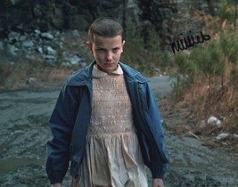 MILLIE BOBBY BROWN SIGNED PHOTO 8X10 RP AUTOGRAPHED STRANGER THINGS - £15.62 GBP