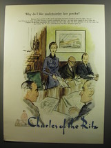 1953 Charles of the Ritz Made-to-order face powder Ad - Why do I like  - £14.77 GBP