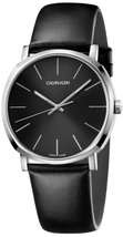 CALVIN KLEIN K8Q311C1 POSH schwarz-silberne Edelstahl-Analoguhr 40 mm - £103.26 GBP