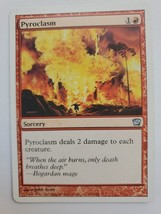 MTG Magic The Gathering Card Pyroclasm Sorcery Red 9th Edition - £5.74 GBP