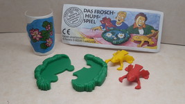 Kinder - 1998 Das Froschhupfspiel + paper + sticker - surprise egg - $1.50