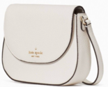 NWB Kate Spade Leila Mini Flap Crossbody Parchment Leather WLR00396 Gift... - $108.89