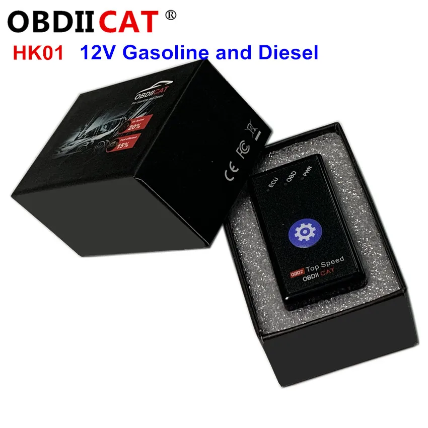 15% Fuel Save OBDIICAT HK01 OBD2  Chip Tuning Box  Better Than ECO OBD2&amp;... - £48.92 GBP