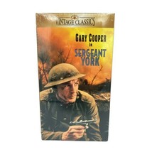 Sergeant York VHS Factory Sealed - £11.00 GBP