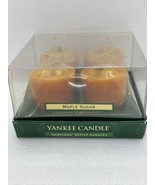 Yankee Candle Samplers Votive Candles 4 Pack MAPLE SUGAR Farmers Market NEW - £14.48 GBP