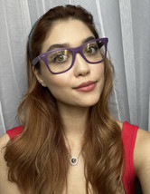 New Ray-Ban RB 3470 52mm 52-19-150 Purple Women&#39;s Eyeglasses Frame  - $129.99