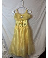 Disney Store Belle Costume Beauty &amp; the Beast Dress Child Size 9/10 PRIN... - $37.89 CAD