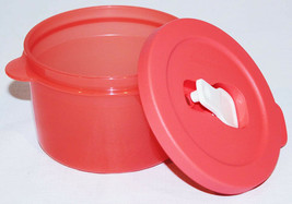 Tupperware CrystalWave PLUS Artight Soup Mug Microwave Safe Vented Travel Lunch - $16.90