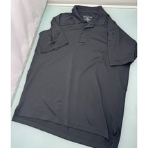 511 Tactical Series Men Polo Shirt Black Short Sleeve Utility Pockets La... - $14.82