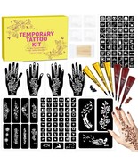 126 PCS Temporary Tattoos Stencils Kit Temporary Tattoos Kit 6 Pcs 2  - $40.57