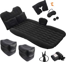 With Two Air Pillows, Two Foot Pads, An Inflatable Pump, A Neck Pillow, An Eye - £37.74 GBP