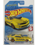 2021 Hot Wheels &#39;10 Pro Stock Camaro Mattel Games 5/5 PICTIONARY Yellow NEW - €10,36 EUR