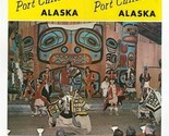 Haines Port Chilkoot Alaska Brochure Totem Village 1970&#39;s - £15.81 GBP