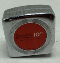 Vintage Lufkin W9310 Mezurall White Clad 10 ft Tape Measure - $7.69