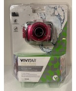Vivitar HD Action Waterproof Camera / Camcorder - Pink DVR781HD - Brand New - $12.82