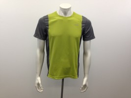 Running Room Green Gray Medium  Sport  Polyester-Spandex Short Sleeve Pu... - £10.16 GBP