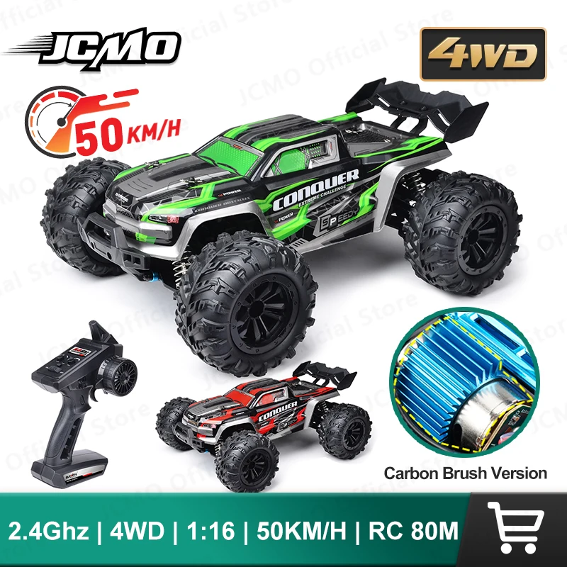 1:16 Scale Large RC Car 50KM/H High Speed RC Cars Remote Control Car 2.4G Radio - £81.60 GBP+