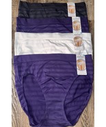 Jockey ~ 4-Pair Womens Hipster Underwear Panties Nylon Blend Matte Shine... - $649.35 MXN