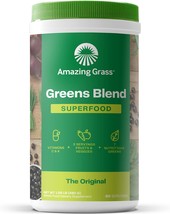 Amazing Grass Greens Blend Superfood: Super Greens Powder Smoothie Mix for Boost - £60.74 GBP