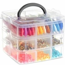 organizadores cajas de plástico para almacenamiento organizador pendient... - £9.54 GBP