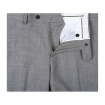 Men Renoir Suit Super 140 Soft Wool 2Button 2Vents Classic Fit 508-5 Lt Gray image 7