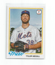 Tylor Megill (New York Mets) 2022 Topps Archives Rookie Card #194 - £3.92 GBP