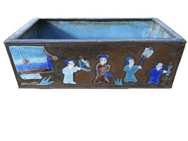 c1910 Chinese Canton Enamel Bonsai Planter - £121.88 GBP