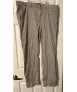 Roundtree &amp; Yorke Casuals Beige Flat Front Pants Men&#39;s Size 40 x 32 - $19.78