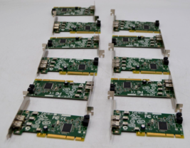 (Lot of 11)Dell Dual Port IEEE-1394 High  Profil FireWire Controller Car... - £103.66 GBP