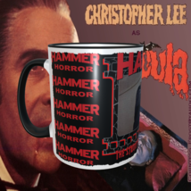 Hammer Horror Christopher Lee Dracula 11oz  Ceramic Mug NEW Dishwasher Safe - $20.00