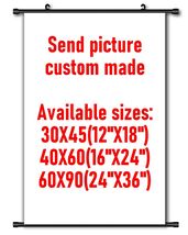 3 Size Hot custom made Anime Movie Wall scroll DIY custom made Poster Sc... - $8.90+