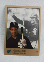 1992 Leaf Studio Baseball Card #151 George Bell - £0.78 GBP