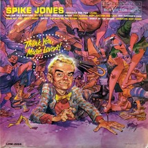 Spike Jones: Thank You, Music Lovers [12&quot; Vinyl LP RCA LPM-2224, 1960 33... - £2.68 GBP