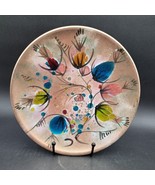 Beautiful MCM Mid Century California Cloisonne Enamel Copper Plate Hand ... - $98.99