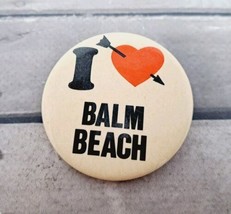 I Love Balm Beach Pinback Button 2.25&quot; Lake Huron Ontario Canada Tourism... - $3.44