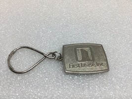 Vintage American Corporation Promo Key Ring Keychain FIRST LEASE INC. Porte-Clés - £6.74 GBP